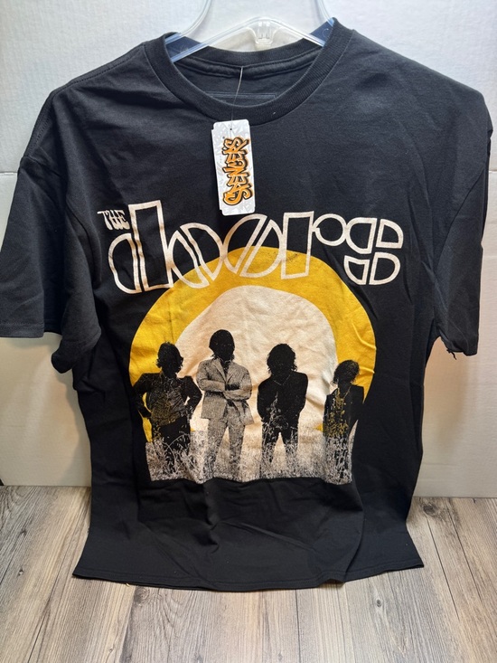 The doors Other - The Doors Waiting For The Sun Unisex Adult Black Spensers T-Shirt Size Large New
